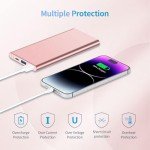 Portable Charger 12000mAh Power Bank Quick Charge Battery Pack USB C High-Speed 3A Input & Output Powerbank Compatible with iPhone 15 14 13 12 11 Pro Max iPad Samsung Android and More - Pink