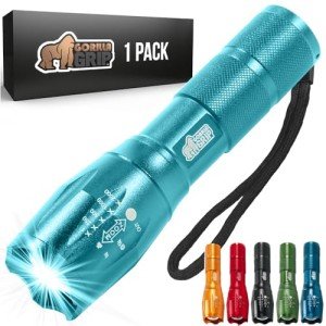 Bright LED Tactical Flashlight with Adjustable Modes