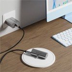 Gravette Mini Boost Small Power Bank for iPhone with Built in Cable - Ultra-Compact Fast Charging Portable Charger with PD20W Charger - Compatible with All iPhones and Airpods.