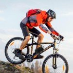 Bike Cup Holder with Mesh Pocket - Black