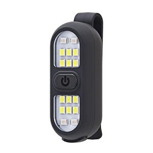 Rechargeable Clip-On Flashlight for Night Safety