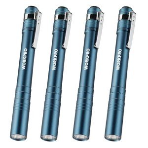 WORKPRO LED Pocket Pen Flashlight (4-Pack)