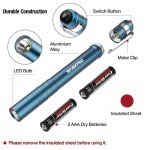 WORKPRO LED Pocket Pen Flashlight (4-Pack)