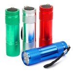 4-Pack LED Flashlights with AAA Batteries Included