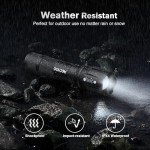 Bright LED Flashlights - 2 Pack, 3 Modes