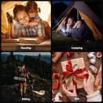 Bright LED Flashlights - 2 Pack, 3 Modes