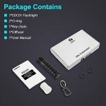 LUMINTOP EDC01 Waterproof Keychain Flashlight - 120 Lumens