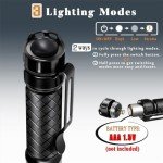 Compact Mini LED Flashlight with 3 Modes