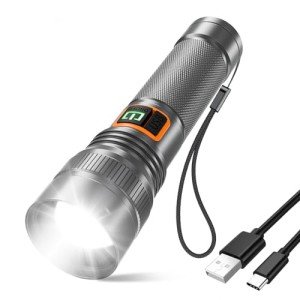 Bright Rechargeable Pocket Flashlight - High Lumens