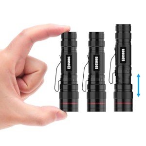 Mini LED Tactical Flashlight - Pocket Size, Waterproof