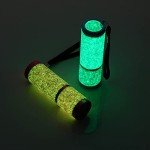 Glow in the Dark Mini LED Flashlights - 4 Pack