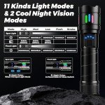 Super Bright 1000000LM LED Tactical Flashlight