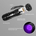 UV Black Light Flashlight for Stains and Detection