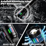 Super Bright 1000000LM LED Tactical Flashlight