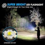 Ultra Bright 2-Pack LED Flashlights with Zoom