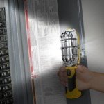 Compact Cordless LED Work Light with Magnetic Base