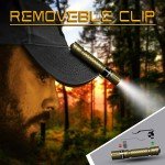 Compact LED Mini Flashlight - 3 Modes, Water-Resistant