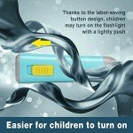 Mini LED Flashlight for Kids - Blue
