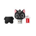 GARRULAX USB Flash Drive, 8GB / 16GB / 32GB / 64GB USB2.0 Cute Shape USB Memory Stick Date Storage Pendrive Thumb Drives Gift(32GB,Big Eye Cat)