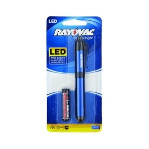 Rayovac LED Pen Light with Clip - Compact Flashlight
