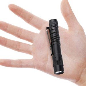 Compact High Lumens Mini LED Flashlight - Glow Dark