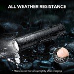 Mini Rechargeable LED Flashlight with 3 Modes