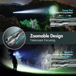 Super Bright Rechargeable Tactical LED Flashlight