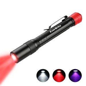 Multi-Function LED Pocket Flashlight with UV Light
