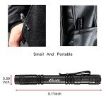 2 Pack Mini UV Penlight Flashlights - Handy & Bright