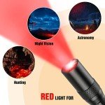 Multi-Function LED Pocket Flashlight with UV Light