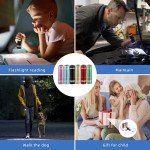 6 Pack Mini LED Flashlights - Assorted Colors