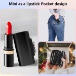 VOVOAEWACH Mini Portable Charger Power Bank for iPhone and Android Phone, 2 in 1 Two Charge Connectors Upgraded 5000mAh Battery Pack Compatible with iPhone Series, Samsung S23/S22 (Black)