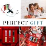 6 Pack Mini LED Flashlights - Assorted Colors