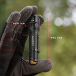Compact 150 Lumen Mini LED Flashlight with Zoom