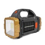 Solar Rechargeable Flashlight for Camping & Emergencies