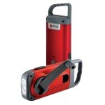 Eton Clipray Flashlight and Charger – Cherry Red