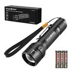 Bright EverBrite LED Flashlight with Zoom & Lanyard