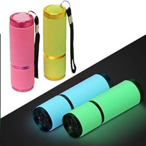 Glow in the Dark LED Flashlights - 4 Pack