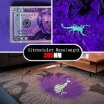 2 Pack UV Flashlight Mini Penlights for Detection