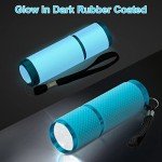 Glow in the Dark LED Flashlight – Assorted Colors