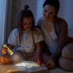 DAFURIET 4 Pack Glow in Dark LED Flashlights