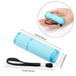 Glow in the Dark LED Flashlight – Assorted Colors