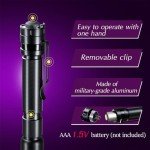 2 Pack UV Flashlight Mini Penlights for Detection