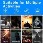 Glow in the Dark LED Flashlights - 4 Pack