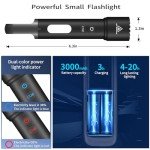 Bright LED Rechargeable Tactical Flashlight - 10 Modes