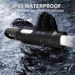 Bright LED Rechargeable Tactical Flashlight - 10 Modes