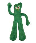 Gumby Plush Dog Toy - 9 Inch Green