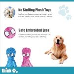 Interactive Plush Octopus Toy for Pets