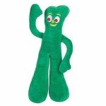 Gumby Plush Dog Toy - 9 Inch Green