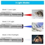 Interactive Cat Toy with 3 Light Modes